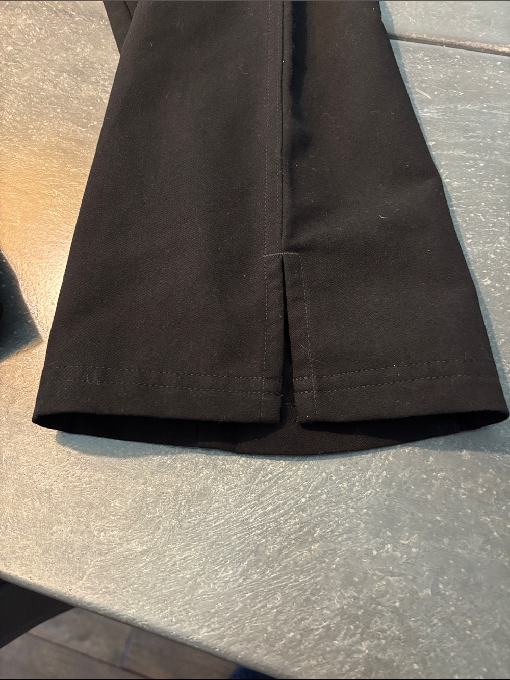 FigsBlack Drawstring bootcut scrub - Picture 3 of 8